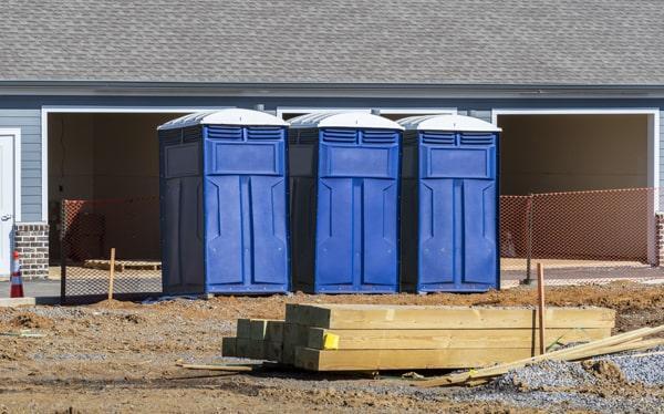 job site portable restrooms provides a self-contained water supply for all of our portable toilets on job sites